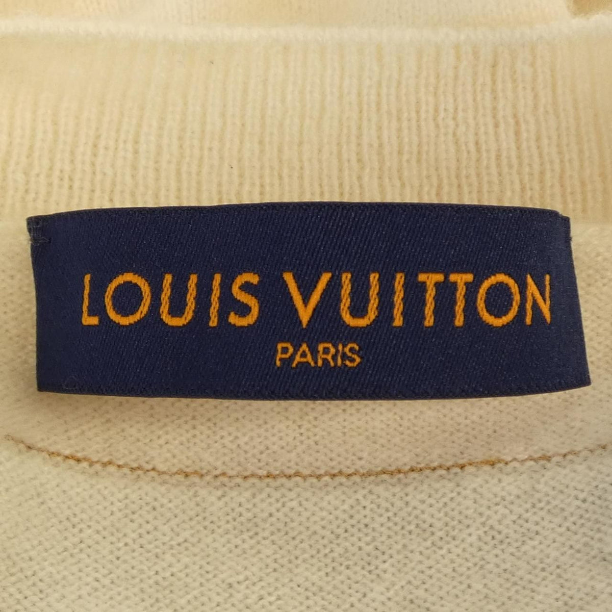 Louis Vuitton LV Embossed Cashmere Crew Neck Knit Sweater — view 4