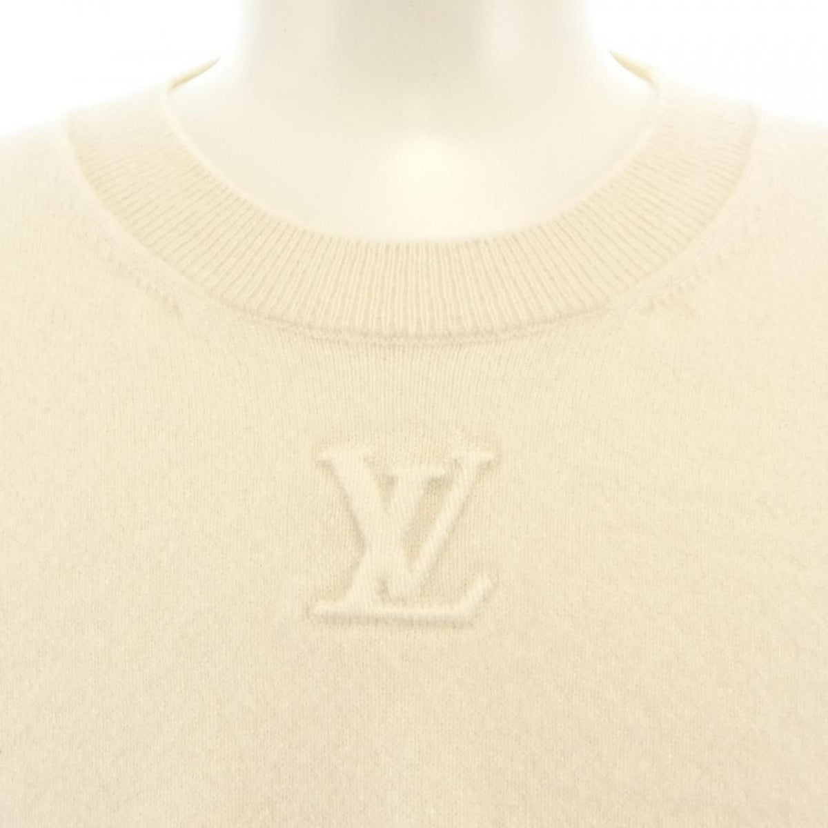 Louis Vuitton LV Embossed Cashmere Crew Neck Knit Sweater — view 5