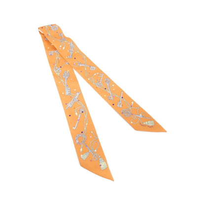 Hermes les Cles a Pois Twilly Scarf