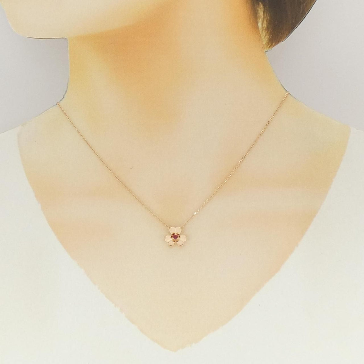 Van Cleef & Arpels Frivole Mini Necklace — view 6