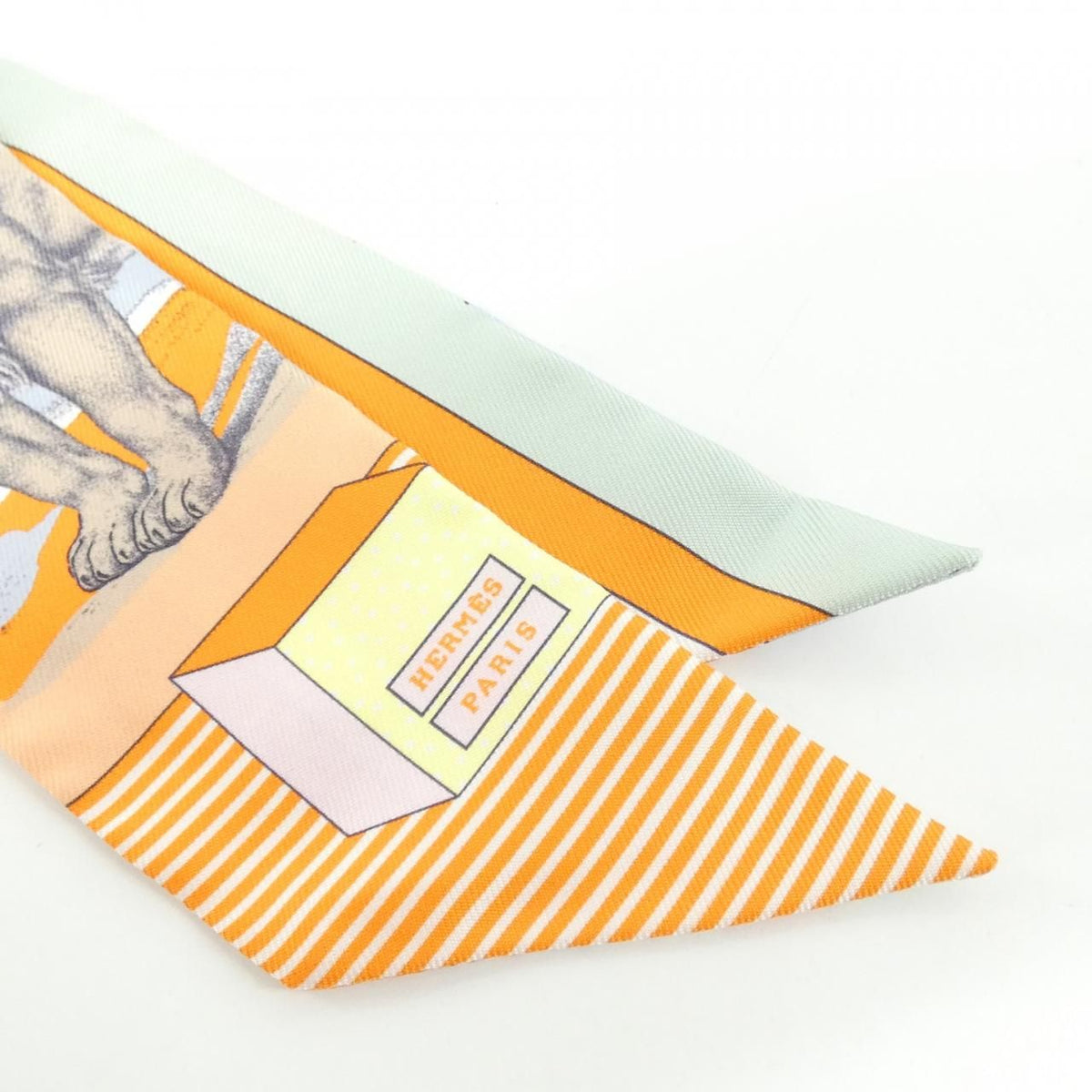 Hermes Grand Theatre Nouveau Twilly Scarf — view 2