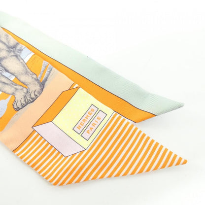 Hermes Grand Theatre Nouveau Twilly Scarf — view 2