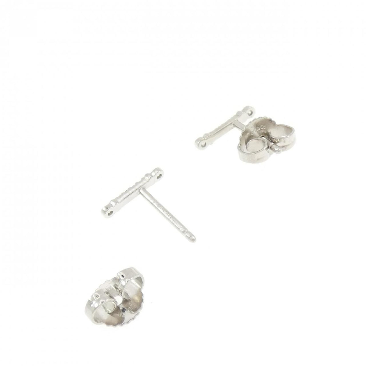 Tiffany & Co Fleur de Lis Stem Earrings — view 3