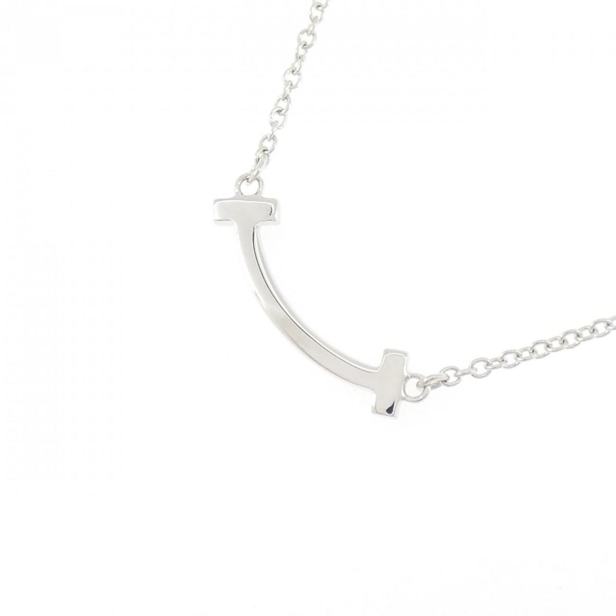 Tiffany & Co T Smile Mini Necklace — view 4