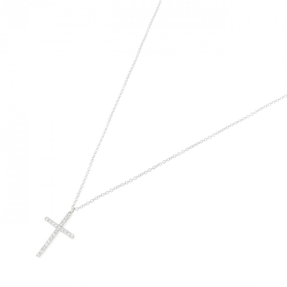 Tiffany & Co Metro Cross Medium Necklace — view 2