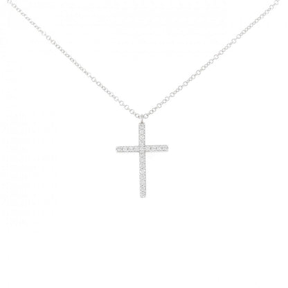 Tiffany & Co Metro Cross Medium Necklace