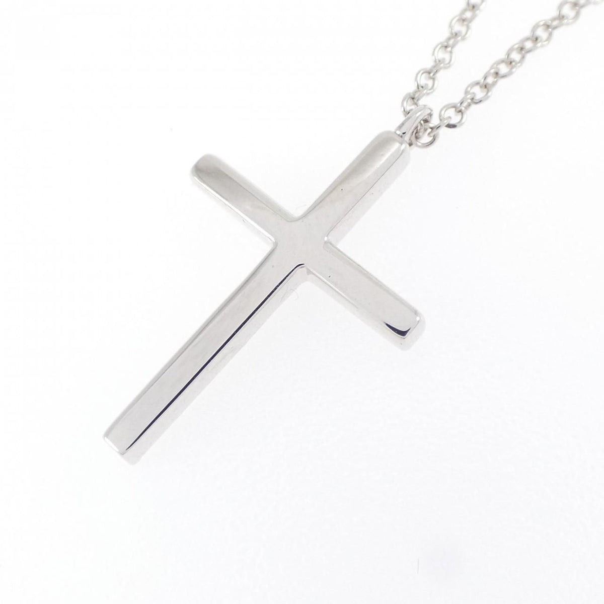 Tiffany & Co Metro Cross Medium Necklace — view 4