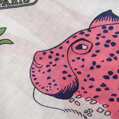 Hermes les Leopards Triangle Jean Shawl Scarf — view 5