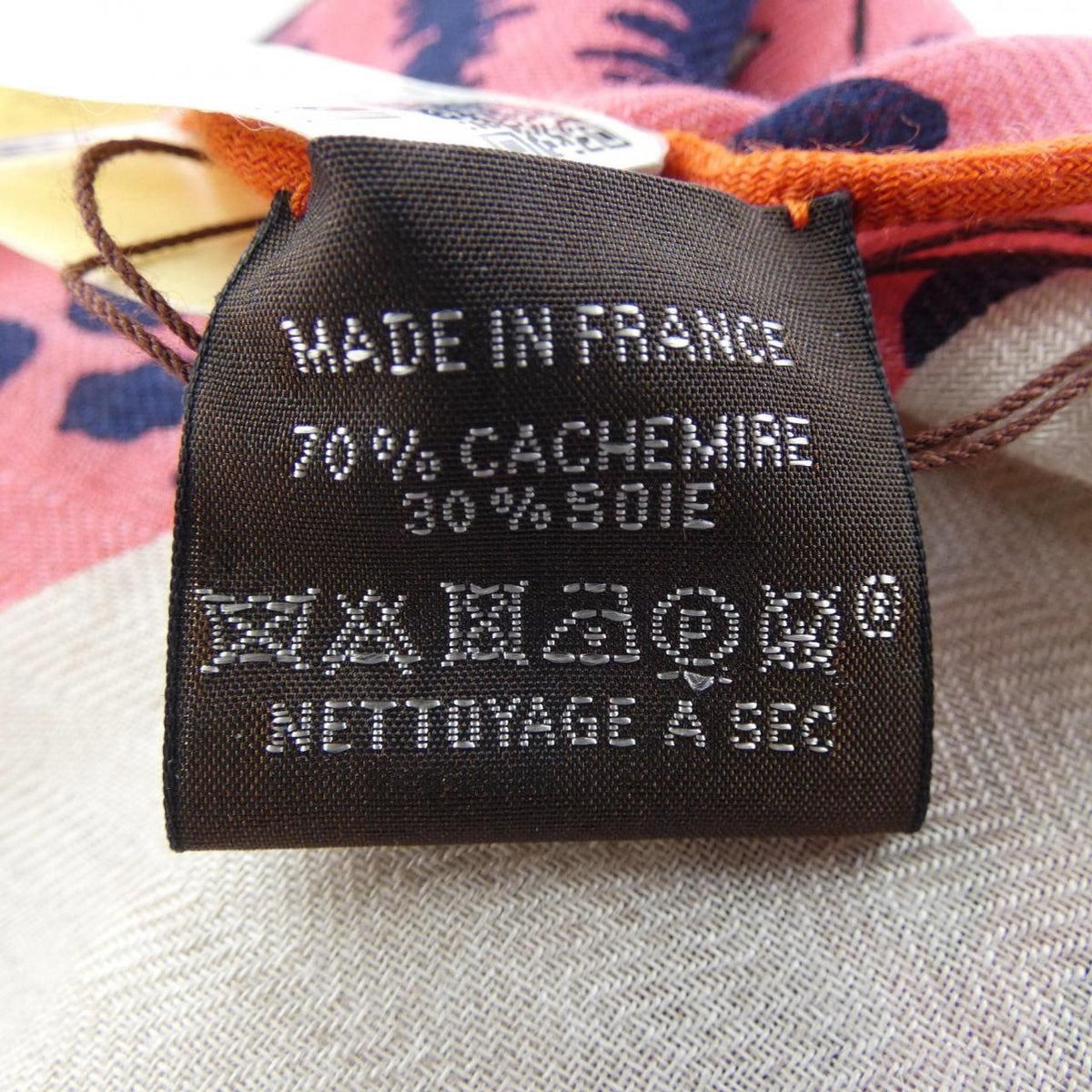 Hermes les Leopards Triangle Jean Shawl Scarf — view 3