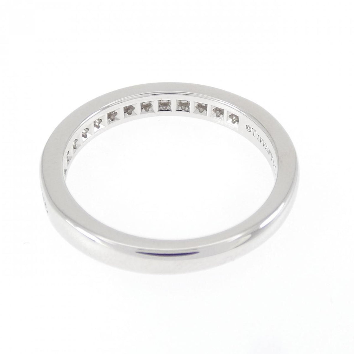 Tiffany & Co Half Circle Channel Setting Ring — view 3