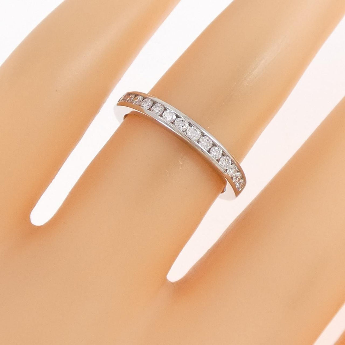 Tiffany & Co Half Circle Channel Setting Ring — view 5