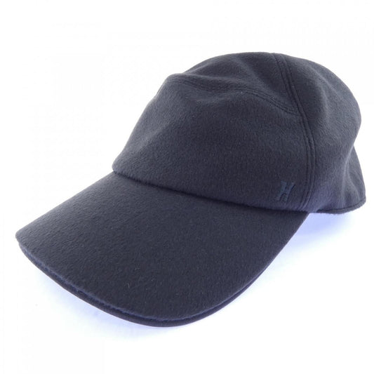Hermes Cap Hat Black