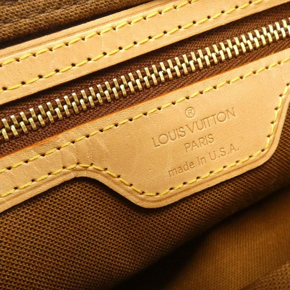 Louis Vuitton Monogram Trotteur Shoulder Bag — view 8
