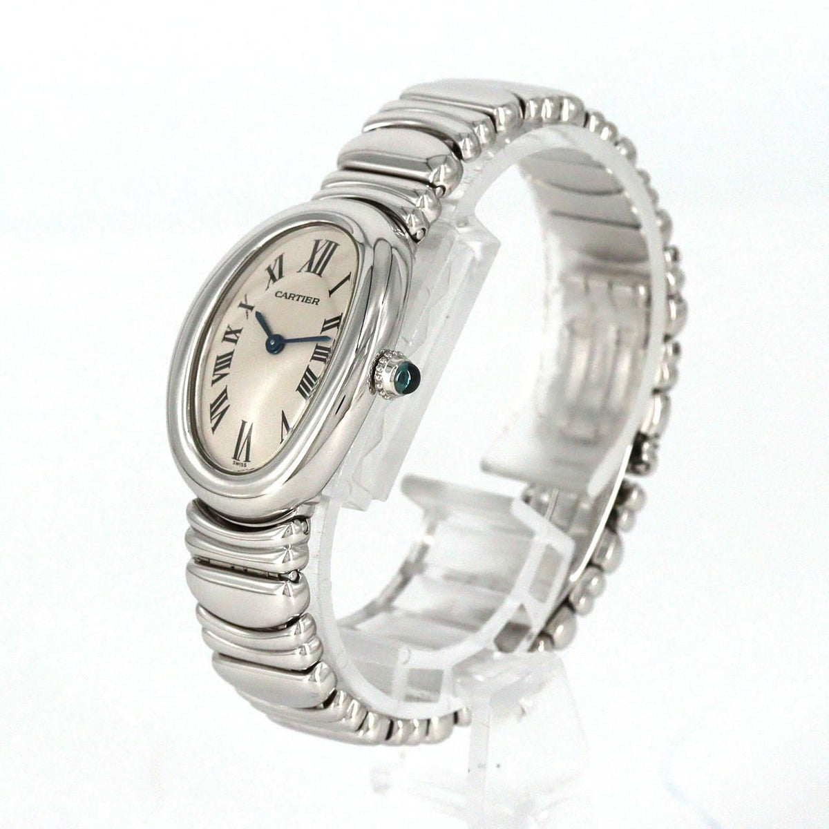 Cartier Baignoir WG Quartz Watch — view 2