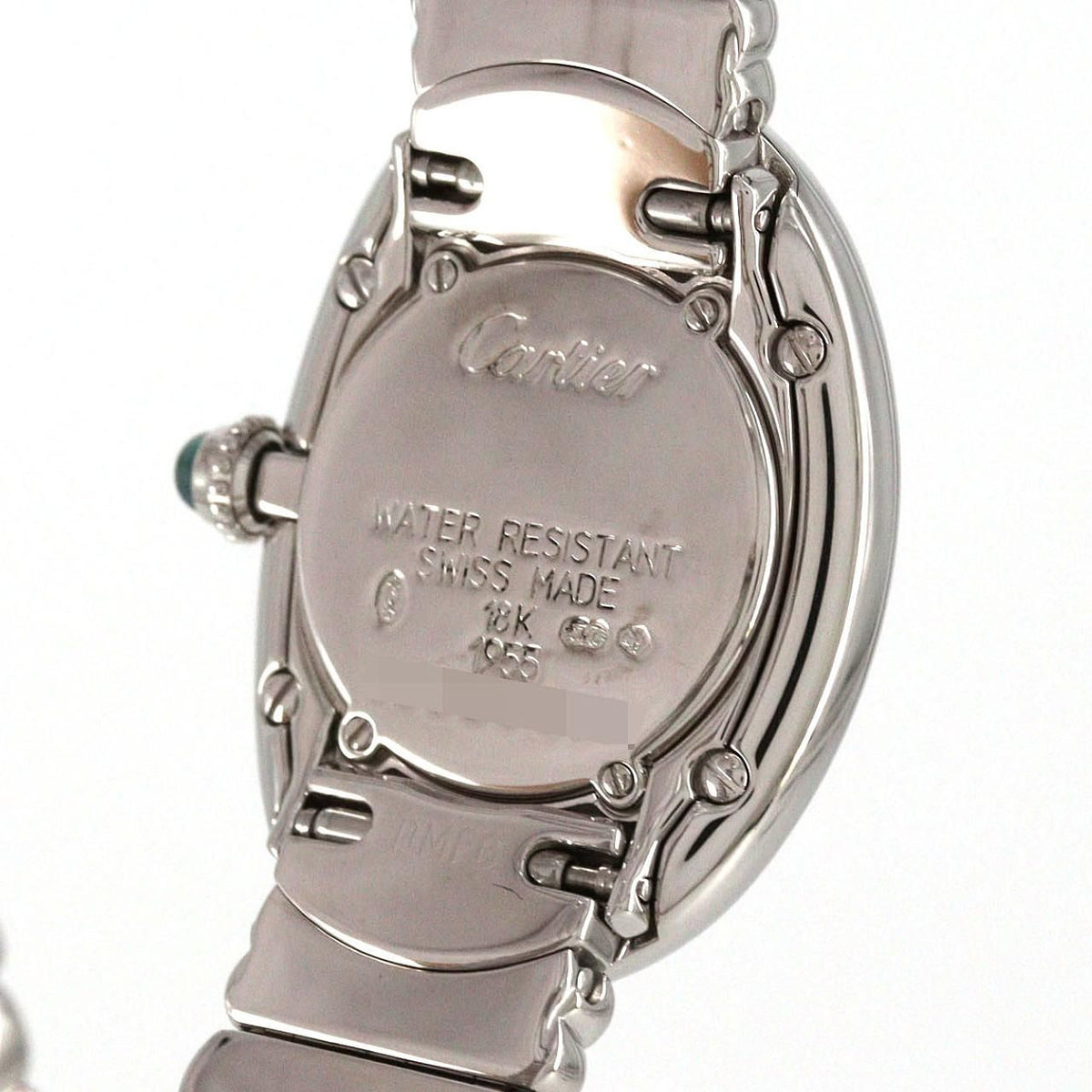 Cartier Baignoir WG Quartz Watch — view 6