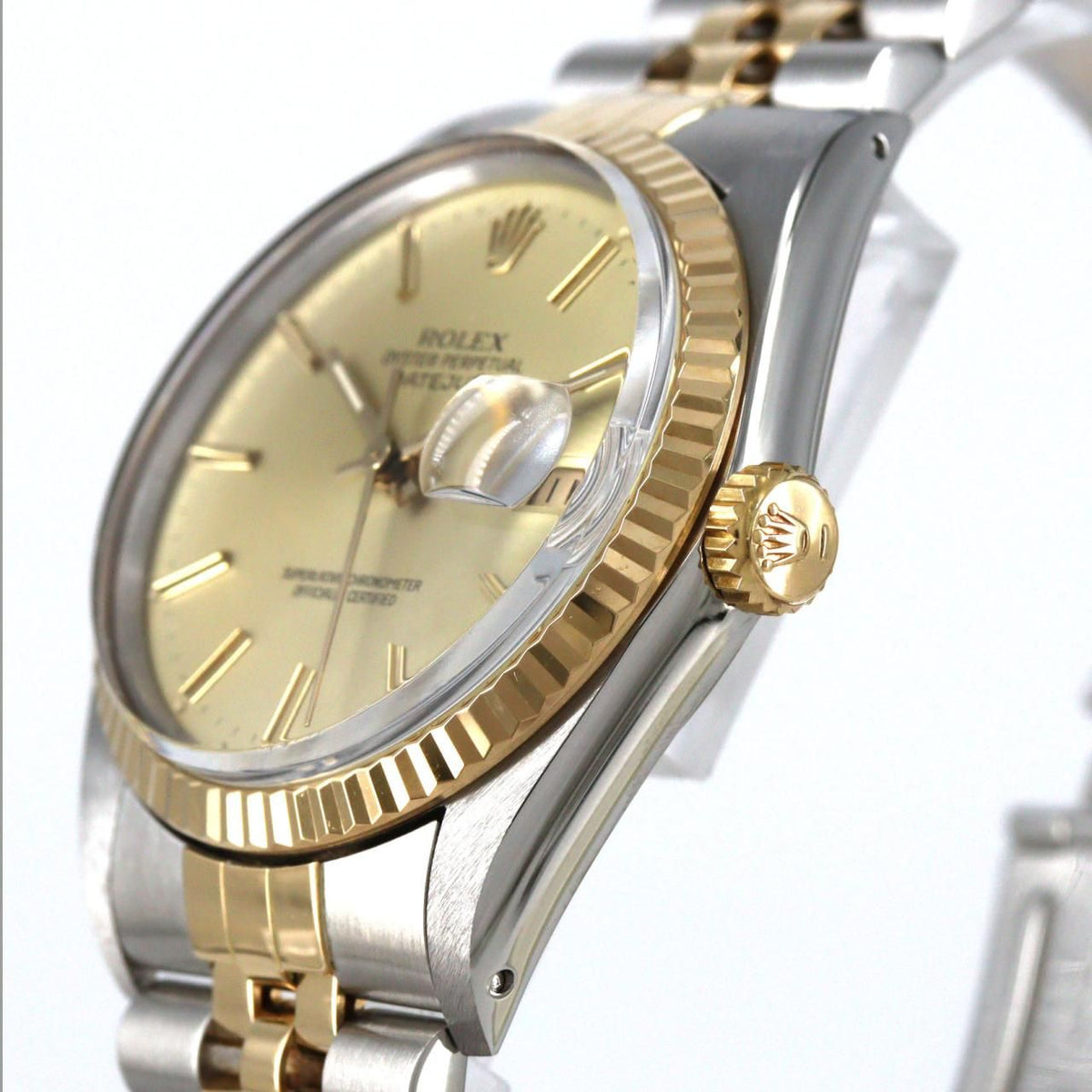 Rolex Datejust Stainless Steel Yellow Gold Automatic — view 4