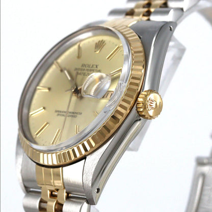 Rolex Datejust Stainless Steel Yellow Gold Automatic — view 4