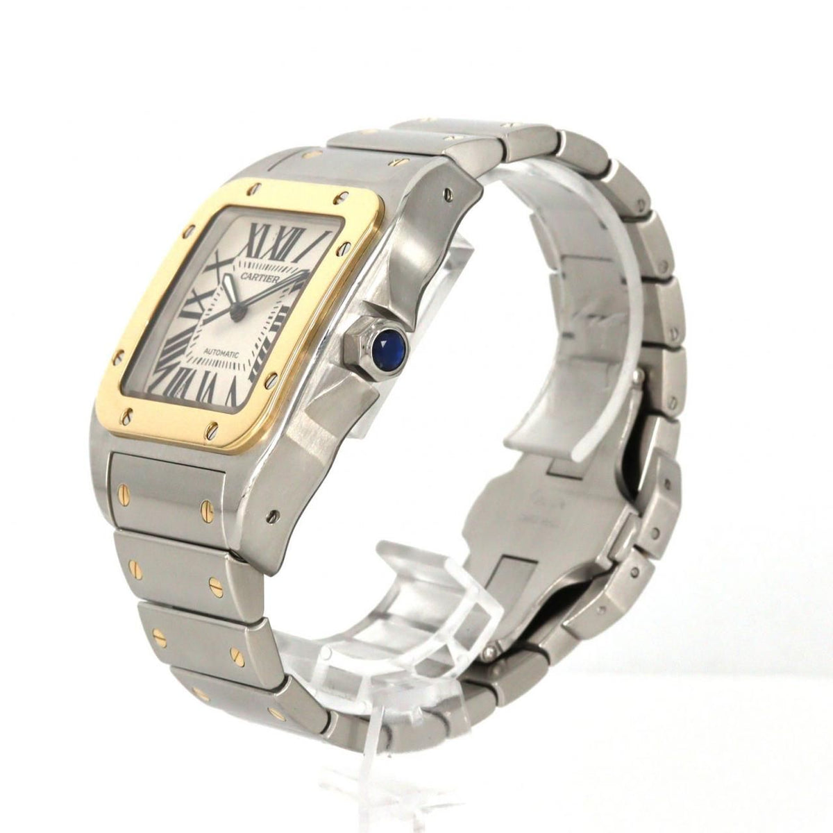 Cartier Combination Stainless Steel Yellow Gold Automatic — view 2