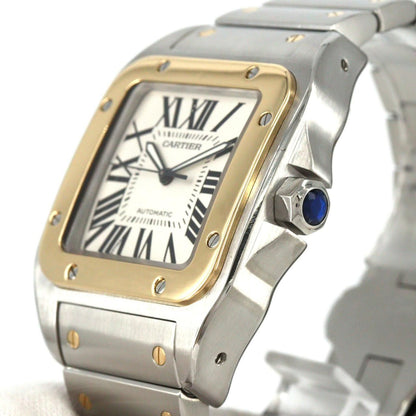 Cartier Combination Stainless Steel Yellow Gold Automatic — view 4