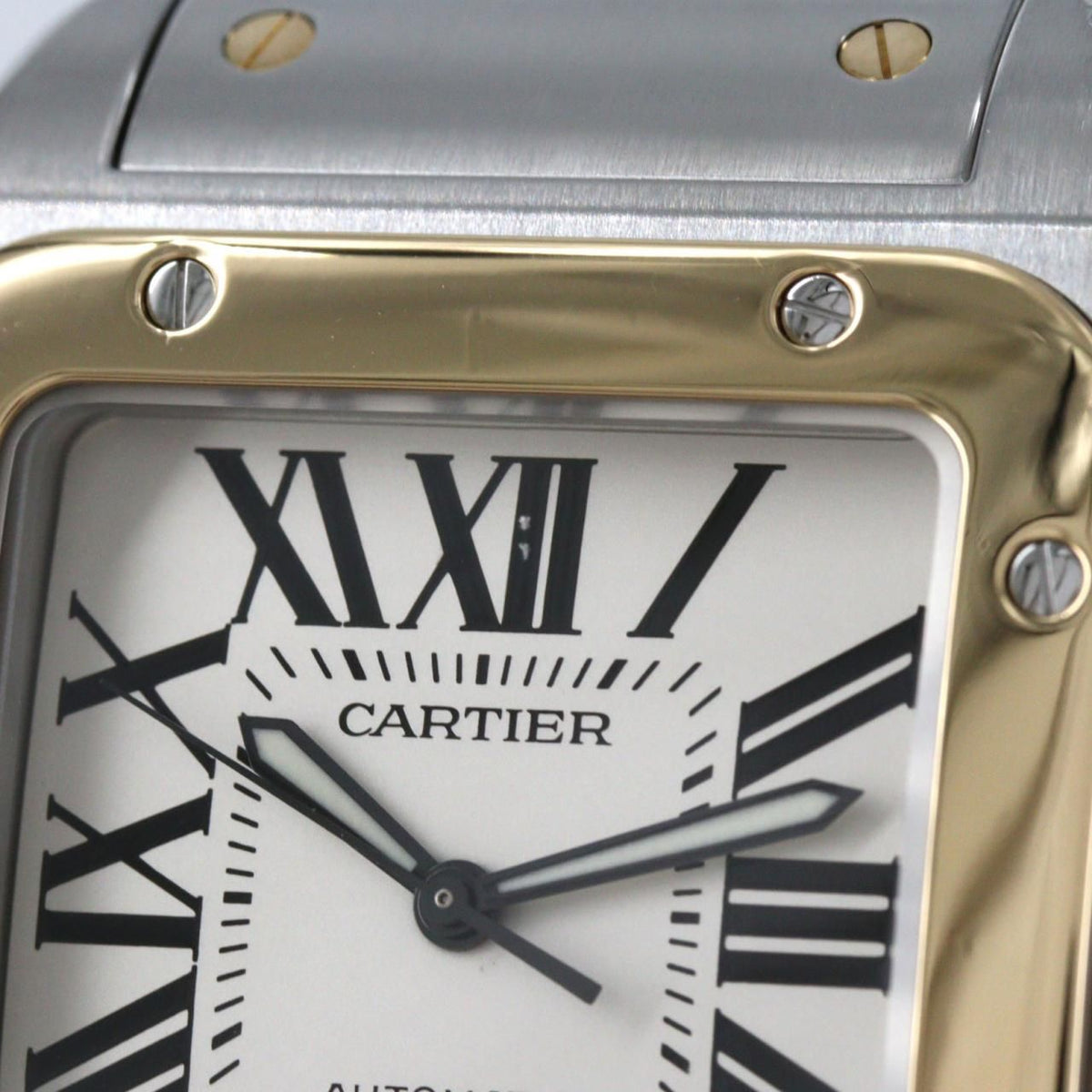 Cartier Combination Stainless Steel Yellow Gold Automatic — view 7