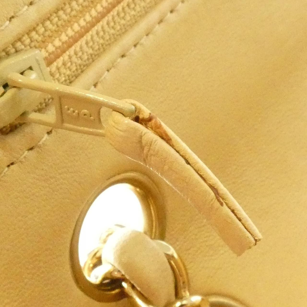 Chanel Shoulder Bag Beige — view 8