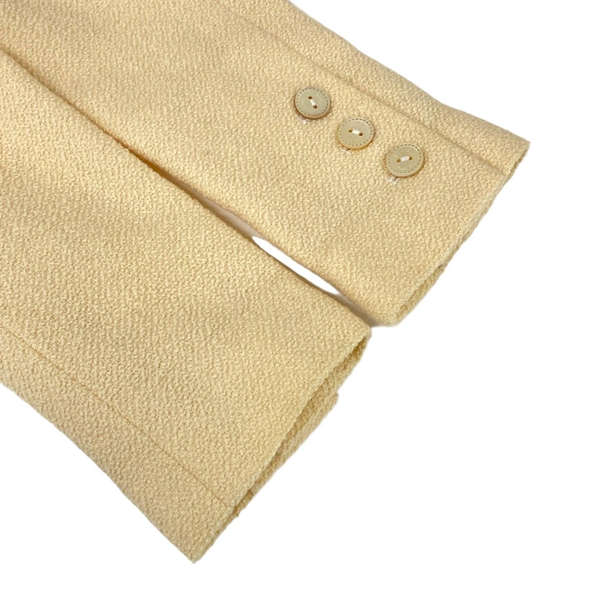 Chanel Skirt Suit Ivory Wool — view 6