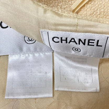 Chanel Skirt Suit Ivory Wool — view 5