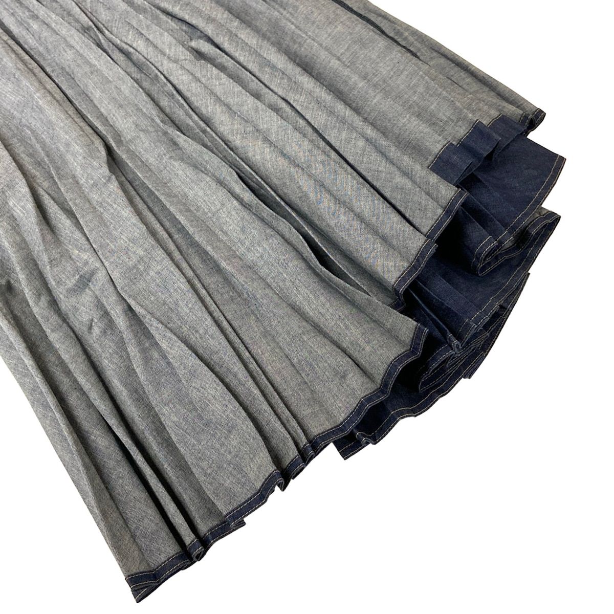 Dior Wrap Skirt I Indigo Cotton 40 — view 6