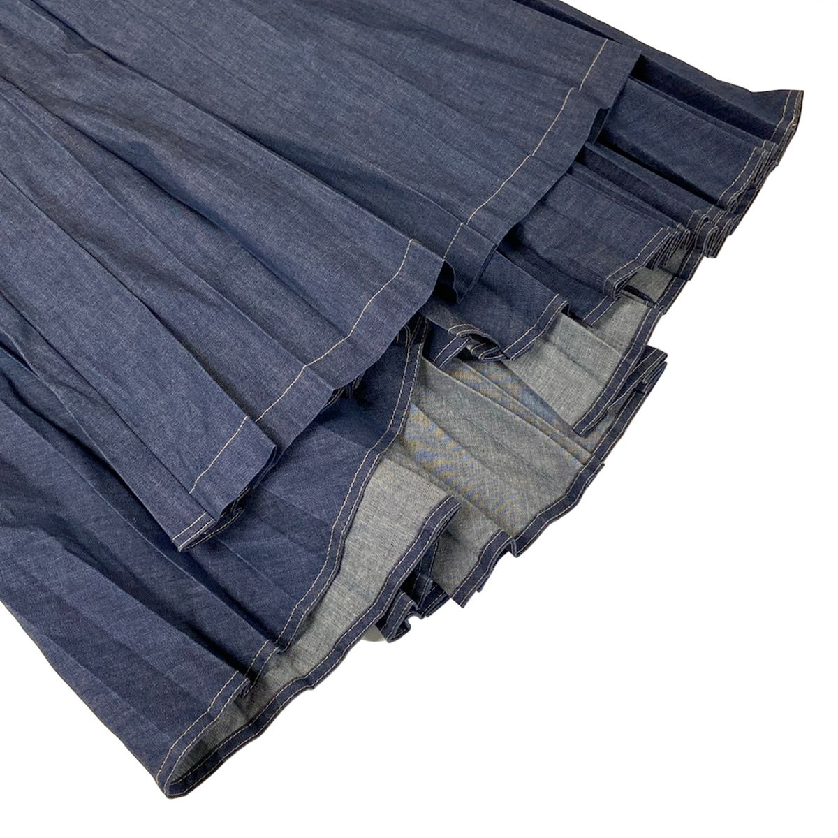 Dior Wrap Skirt I Indigo Cotton 40 — view 5