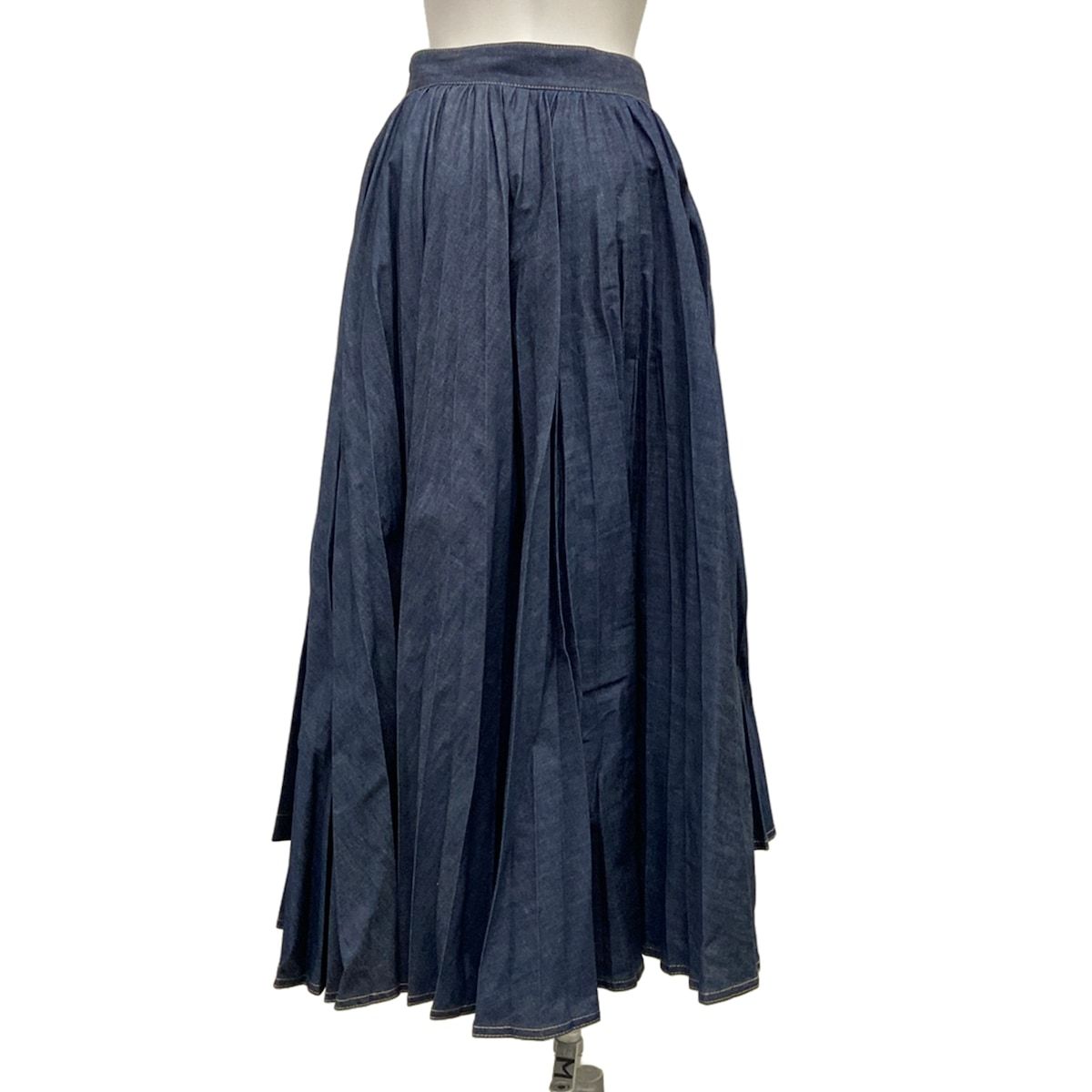 Dior Wrap Skirt I Indigo Cotton 40 — view 2