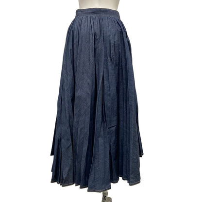 Dior Wrap Skirt I Indigo Cotton 40 — view 2