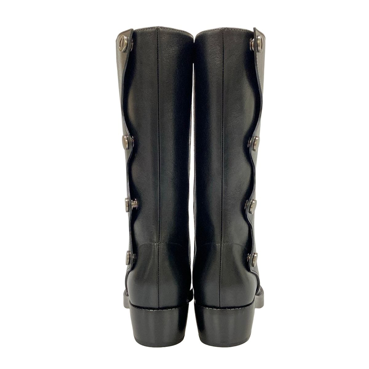 Dior Long Boots Black Leather — view 6