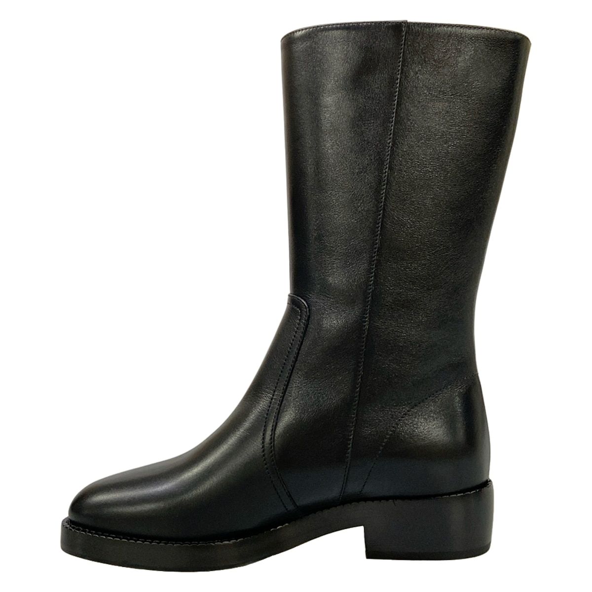 Dior Long Boots Black Leather — view 3