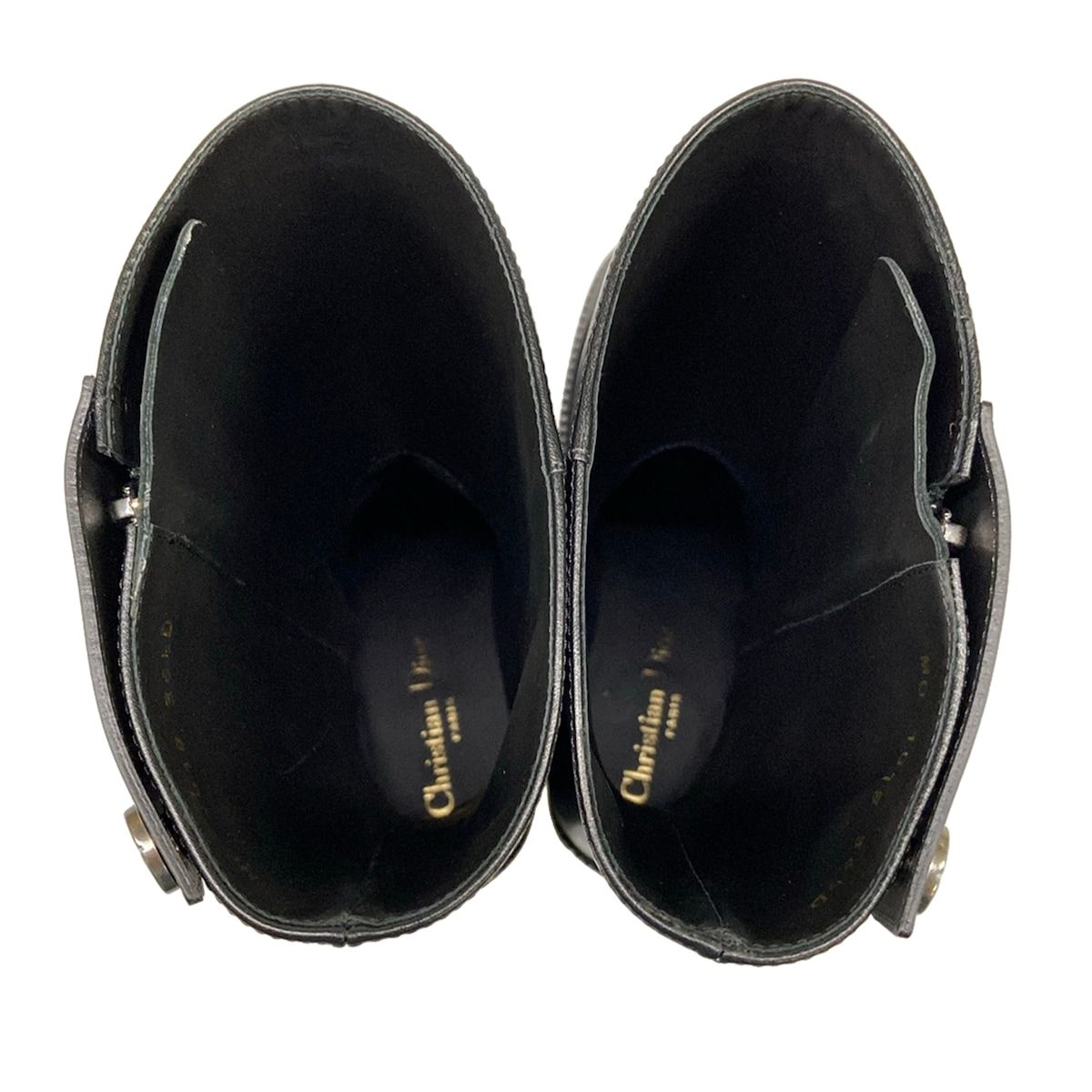 Dior Long Boots Black Leather — view 7
