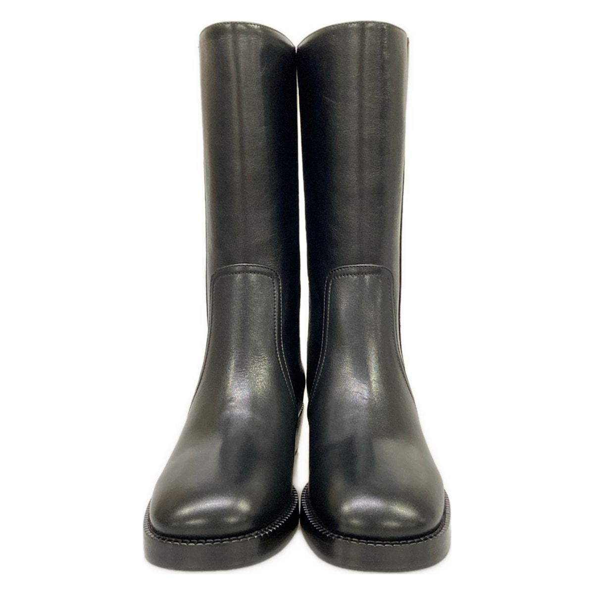 Dior Long Boots Black Leather — view 5