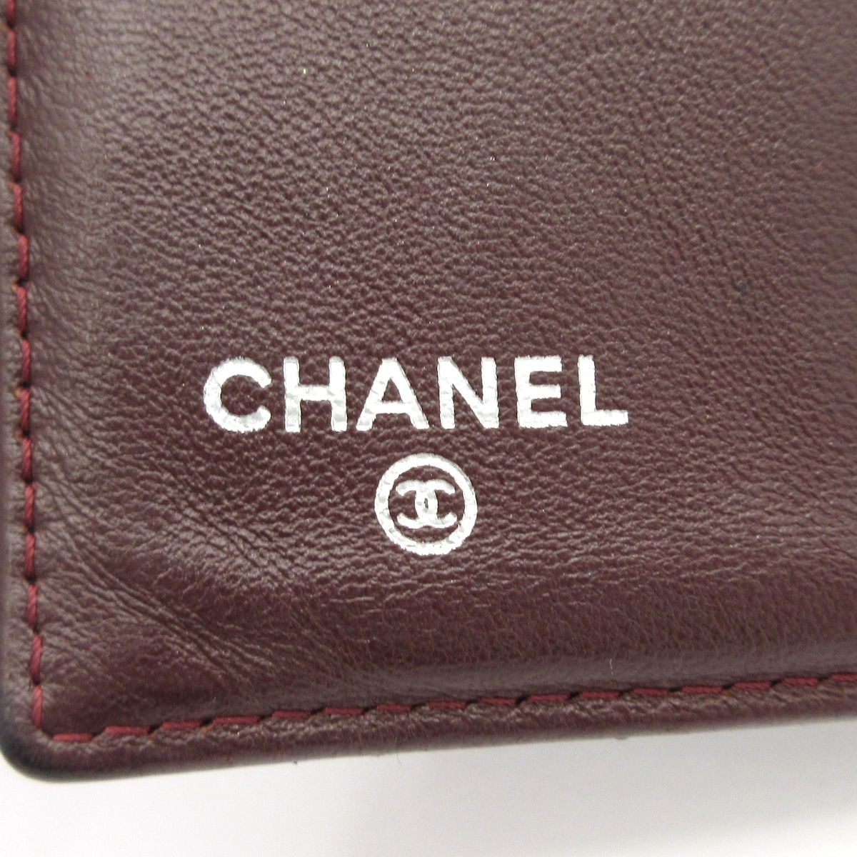Chanel Snap Wallet Quilted Black Silver CC Logo Lambskin — view 5