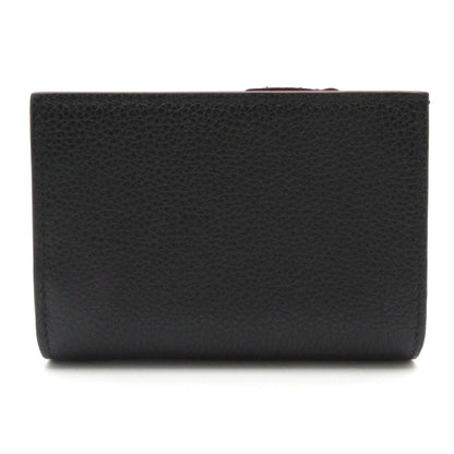 Gucci Bifold Wallet Black Bordeaux GG Marmont Leather — view 2