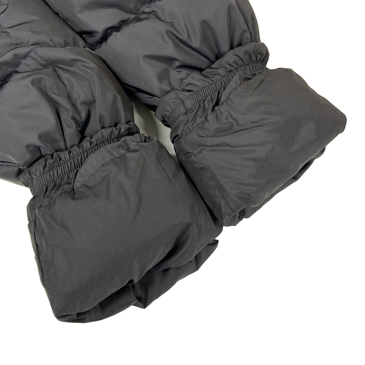 Moncler Down Coat XS Davidia Light Gray Winter Knit Color Fur 00 — view 8