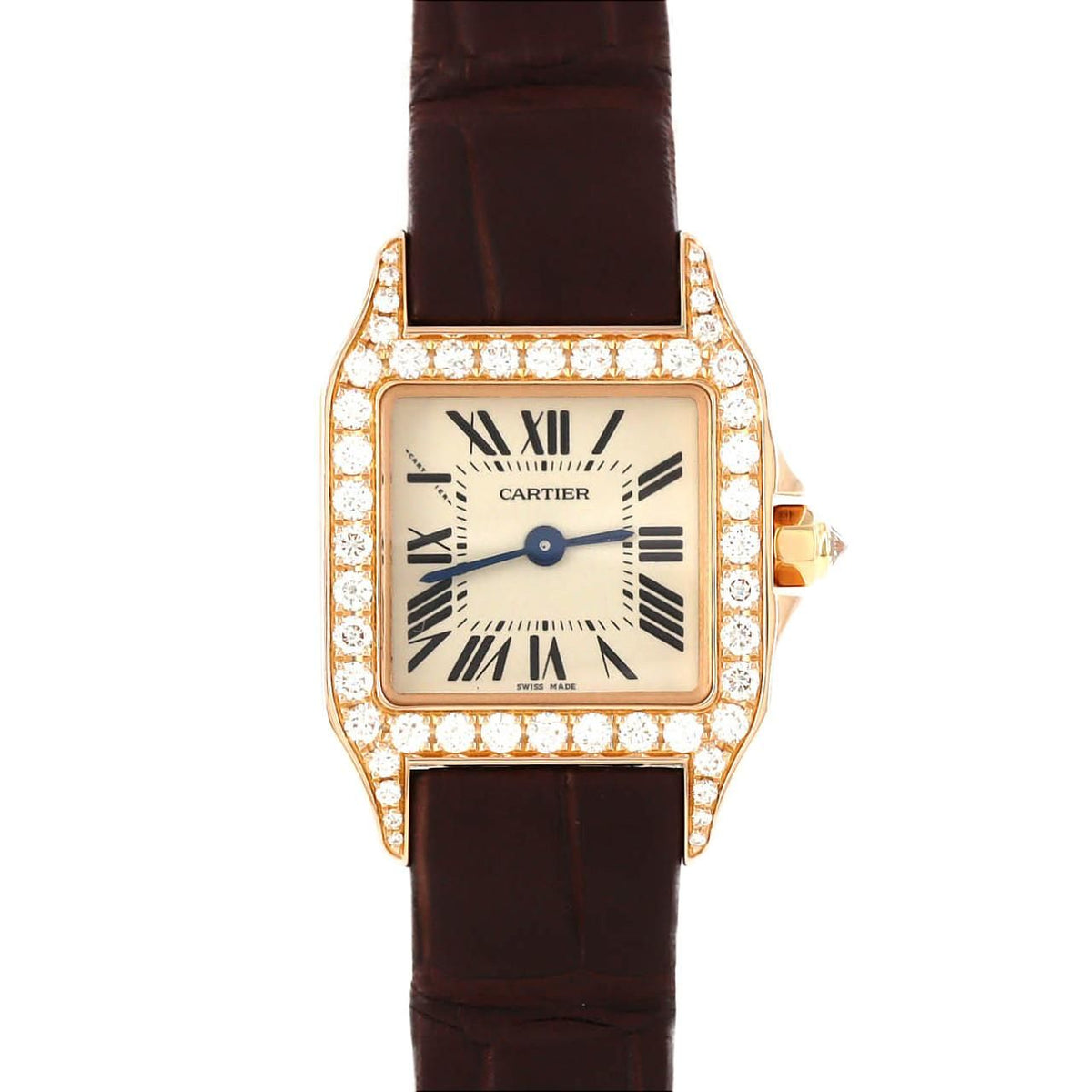 Cartier Santos Demoiselle SM PG D PG RG Quartz Watch
