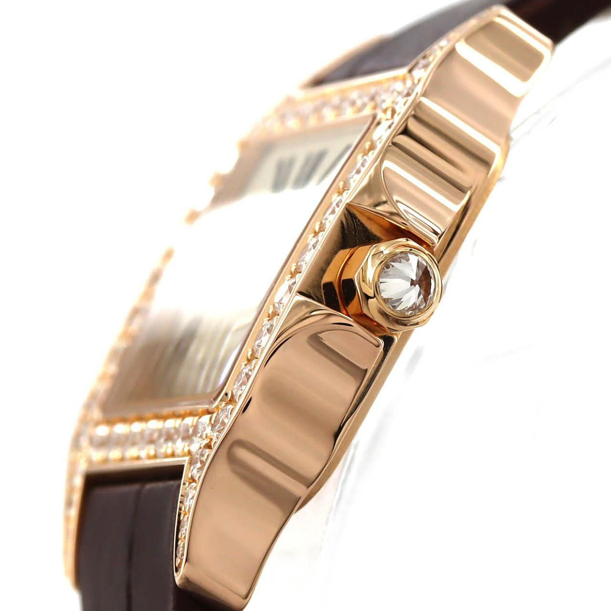 Cartier Santos Demoiselle SM PG D PG RG Quartz Watch — view 3