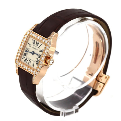 Cartier Santos Demoiselle SM PG D PG RG Quartz Watch — view 2