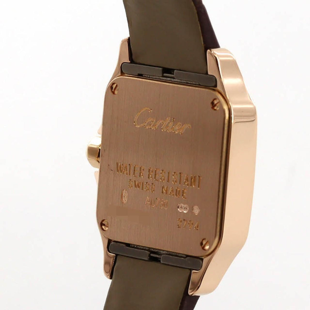 Cartier Santos Demoiselle SM PG D PG RG Quartz Watch — view 4