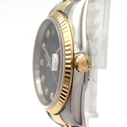 Rolex Datejust Stainless Steel Yellow Gold Automatic — view 3
