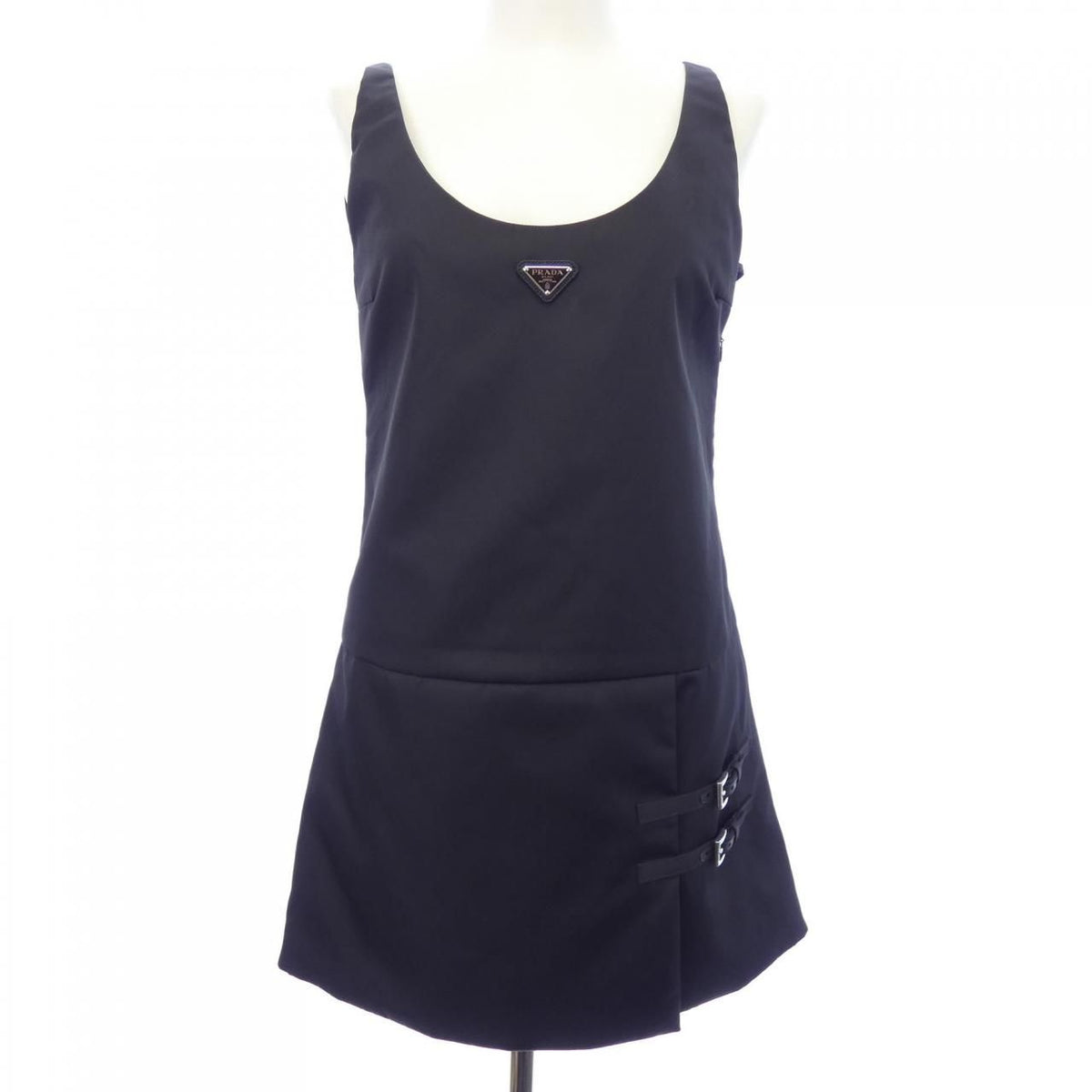 Prada Triangle Logo Dress