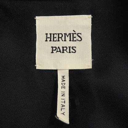Hermes Long Vest Brown — view 4