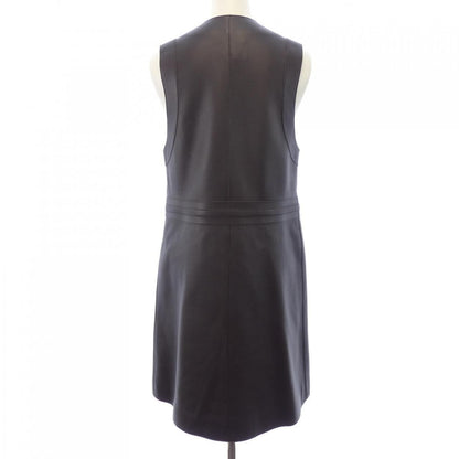 Hermes Long Vest Brown — view 2