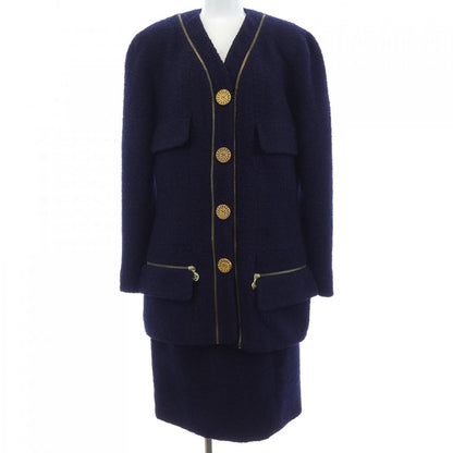 Chanel Vintage Suit Navy