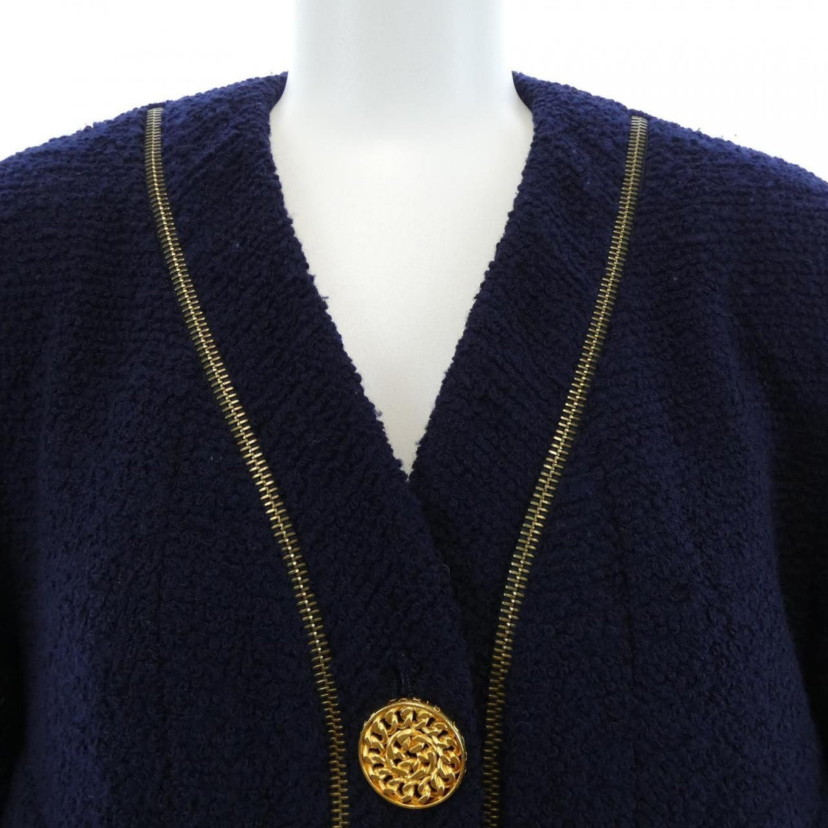 Chanel Vintage Suit Navy — view 6