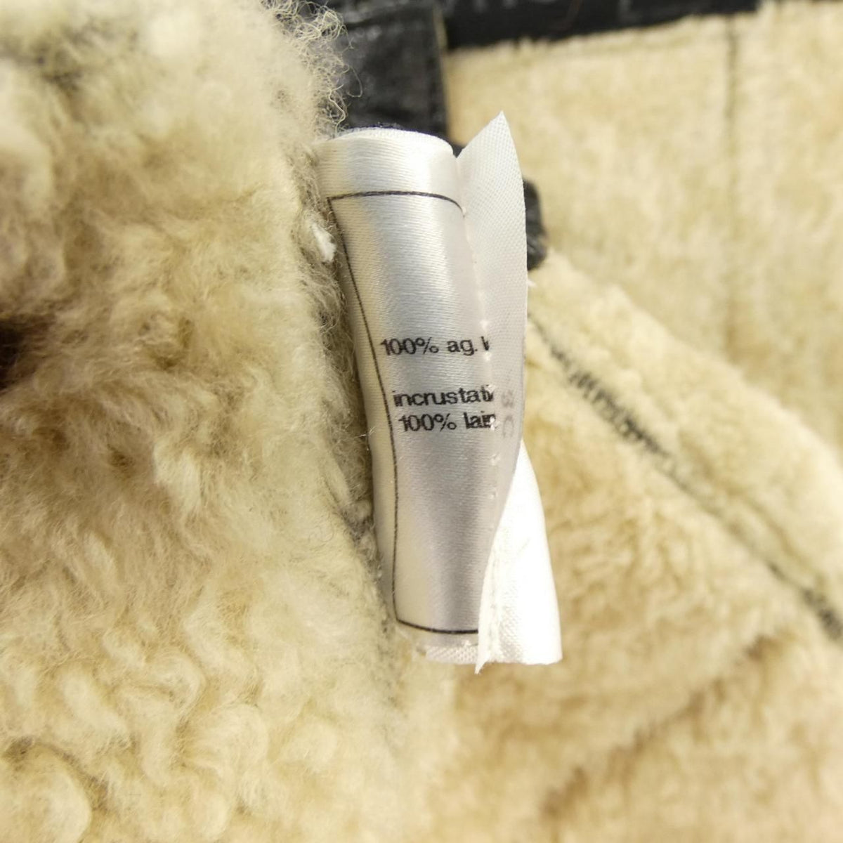 Chanel 08A Shearling Jacket — view 3