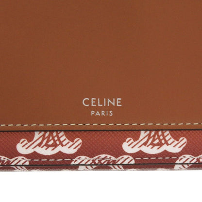 Celine Horizontal Pouch Triomphe Canvas Sunset Multicolor Shoulder Bag — view 8